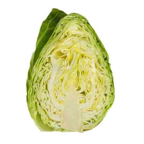 Sugarloaf Cabbage, 1/2 Size