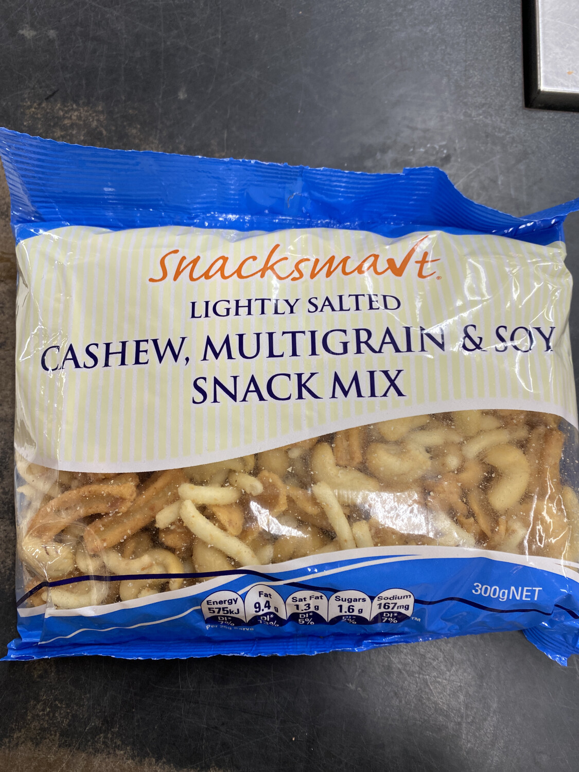 Lightly Salted Cashew &amp; Soy Snack Mix, 300gm
