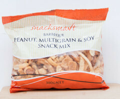 BBQ Flavoured Peanut &amp; Soy Snack Mix, 300g