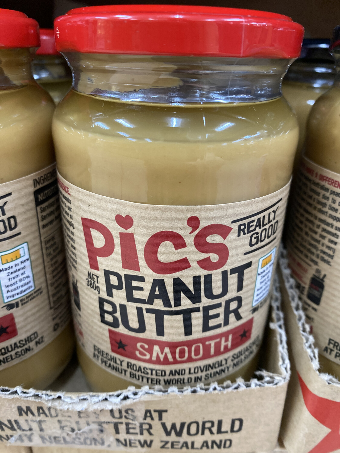 Pic&#39;s Smooth Peanut Butter, 380gm