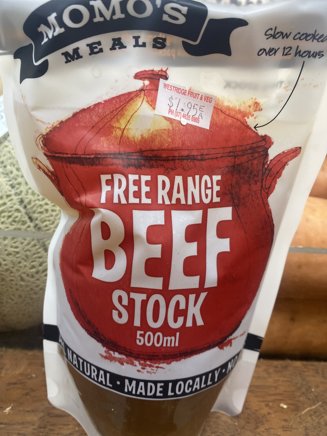 Free Range Beef Stock, 500ml