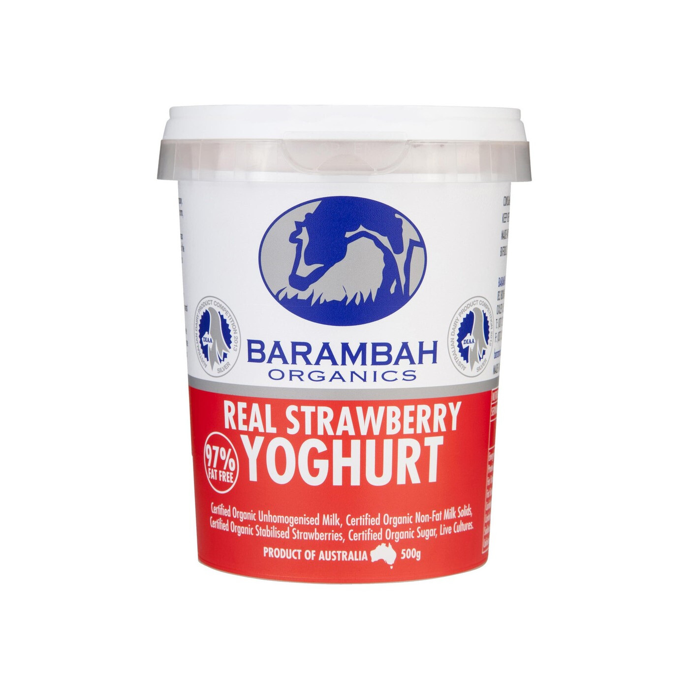 Barambah Organics Yoghurt 500g