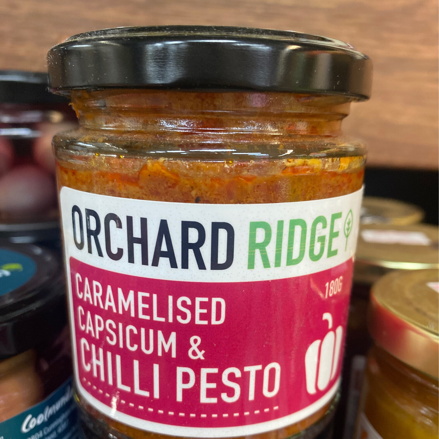 Orchard Ridge Caramelised Capsicum &amp; Chilli Pesto