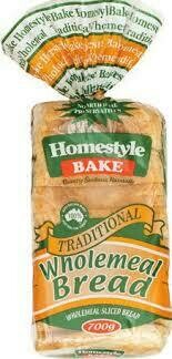 Homestyle Bake Bread Wholemeal