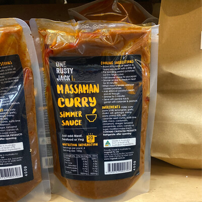 Massaman Curry Simmer Sauce 400gm