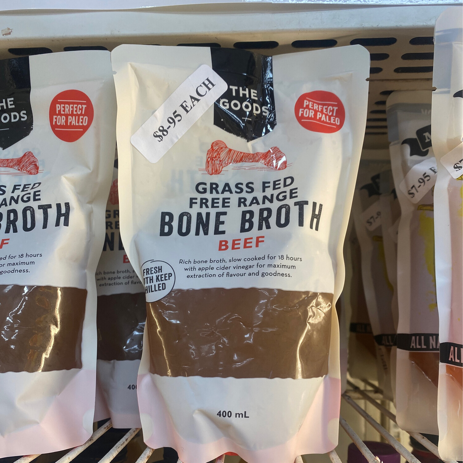 Free Range Beef Bone Broth, 400ml