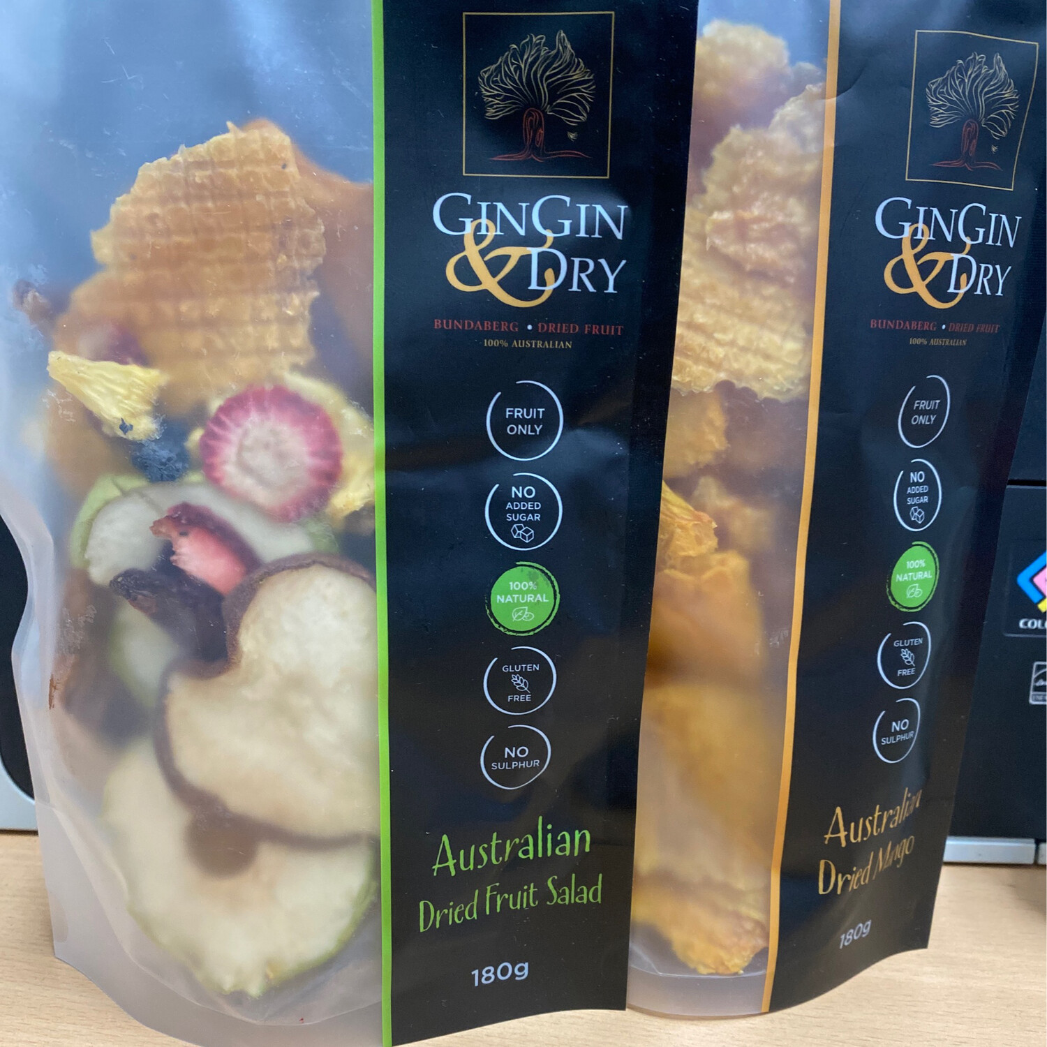 180g Gin Gin &amp; Dry Dried Aussie Fruits - Assorted