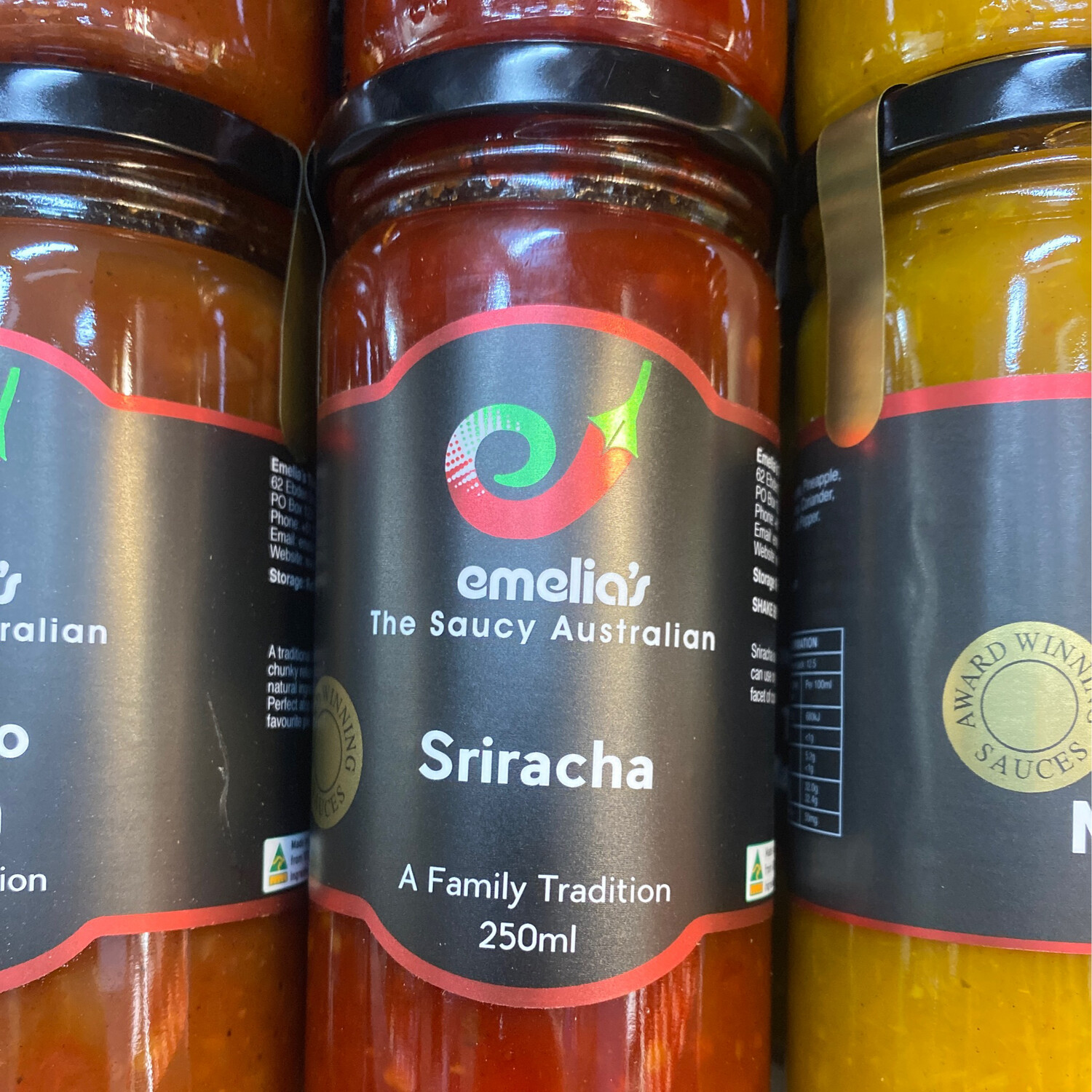 Emelia&#39;s Sriracha Sauce 250ml