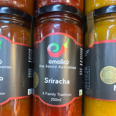 Emelia&#39;s Sriracha Sauce 250ml