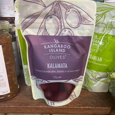 Kangaroo Island Olives, 185gm - Kalamata