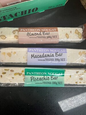 Pantheon Nougat, Pistachio Bar