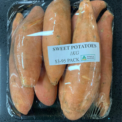 Sweet Potatoes, Gold 1kg Pack
