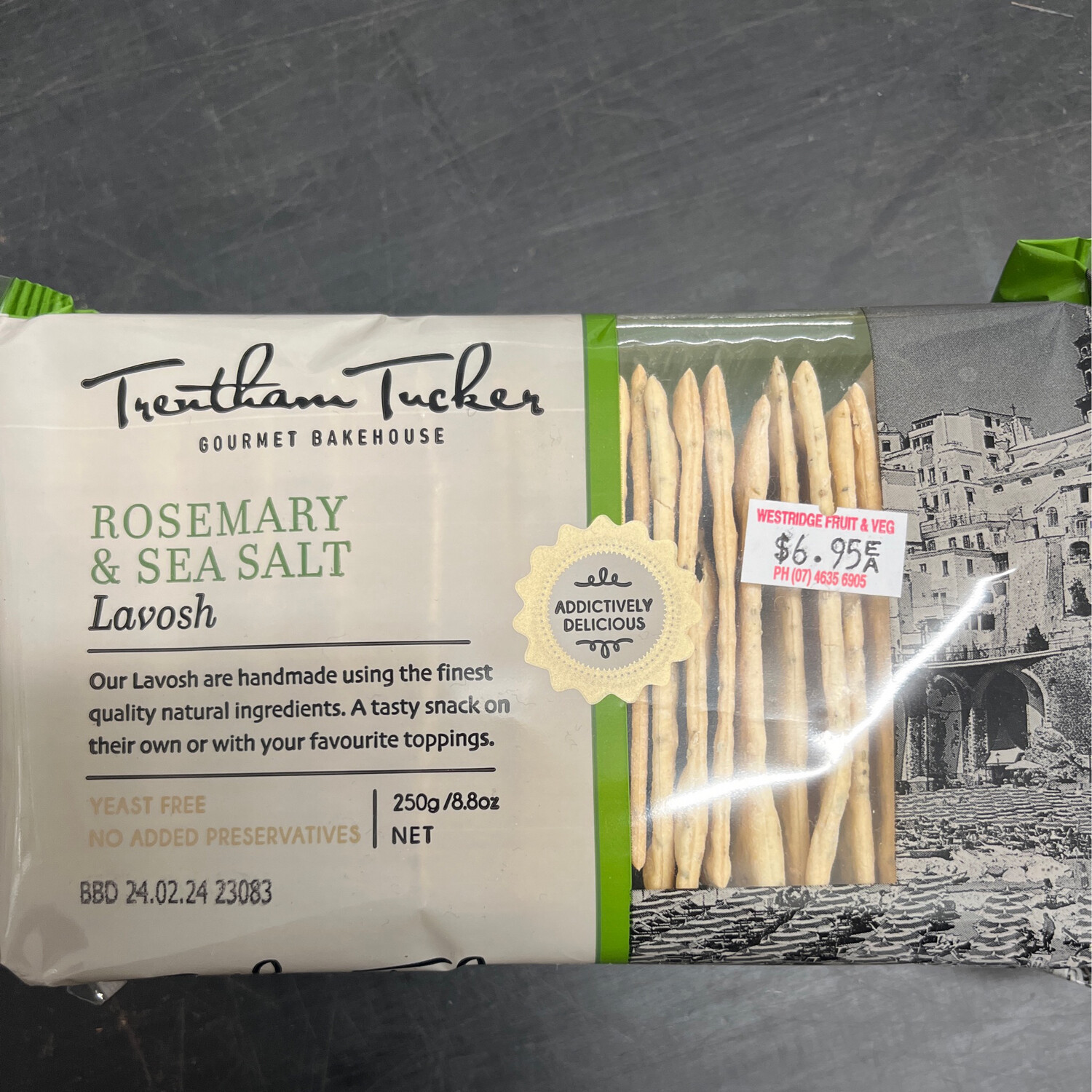 Gourmet Bakehouse, Rosemary &amp; Sea Salt Crackers