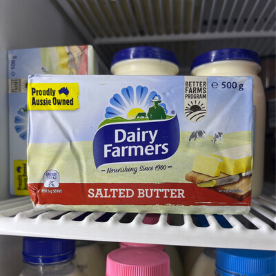 Salted Butter, Dairy Farmers, 500g