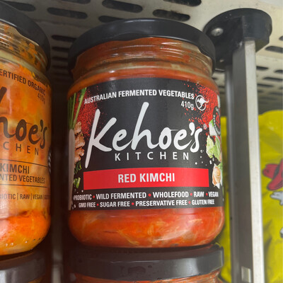 Kehoe&#39;s Red or Gold Kimchi  410gm