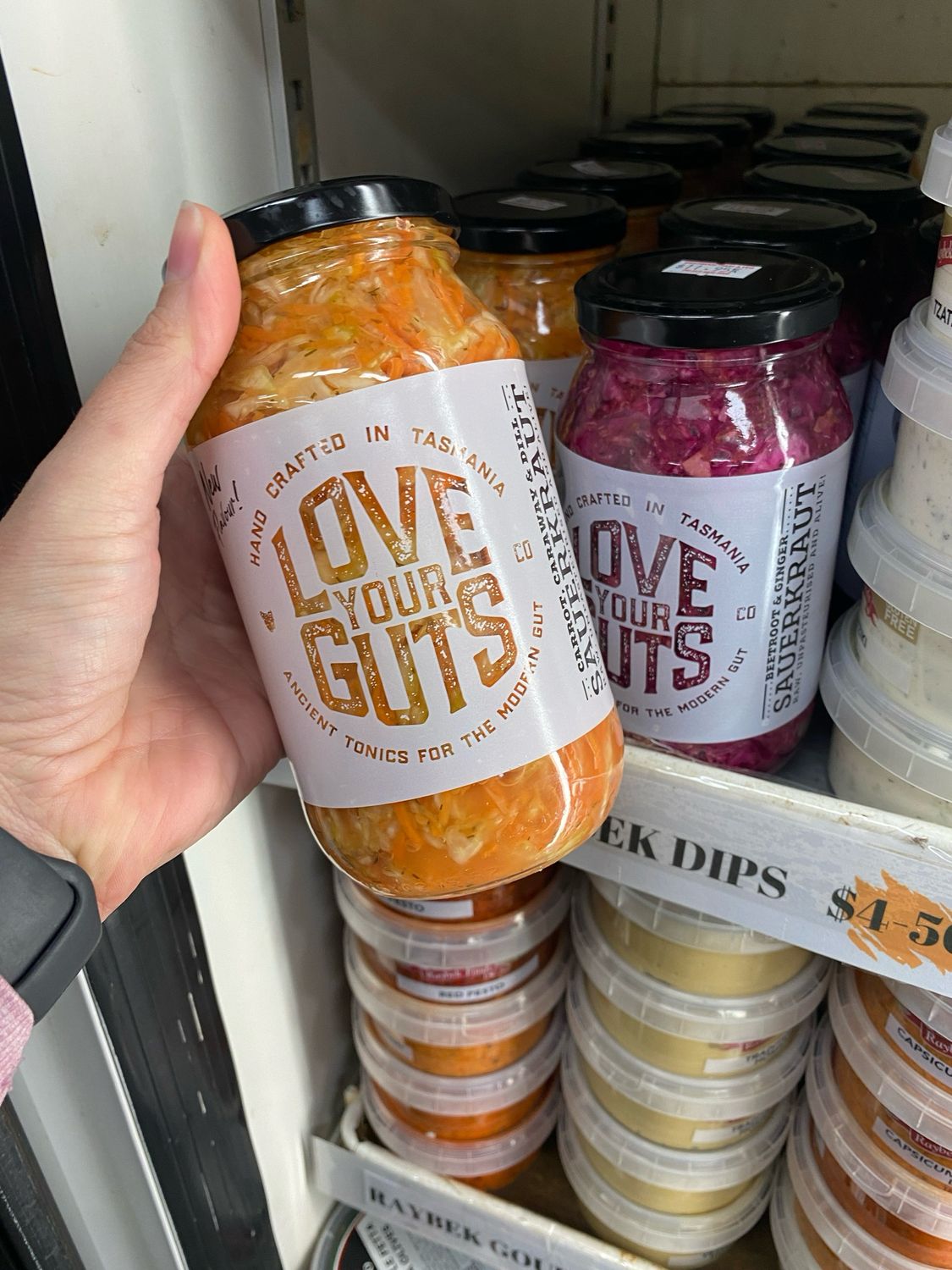 Love Your Guts Carrot Carraway &amp; Dill Sauerkraut