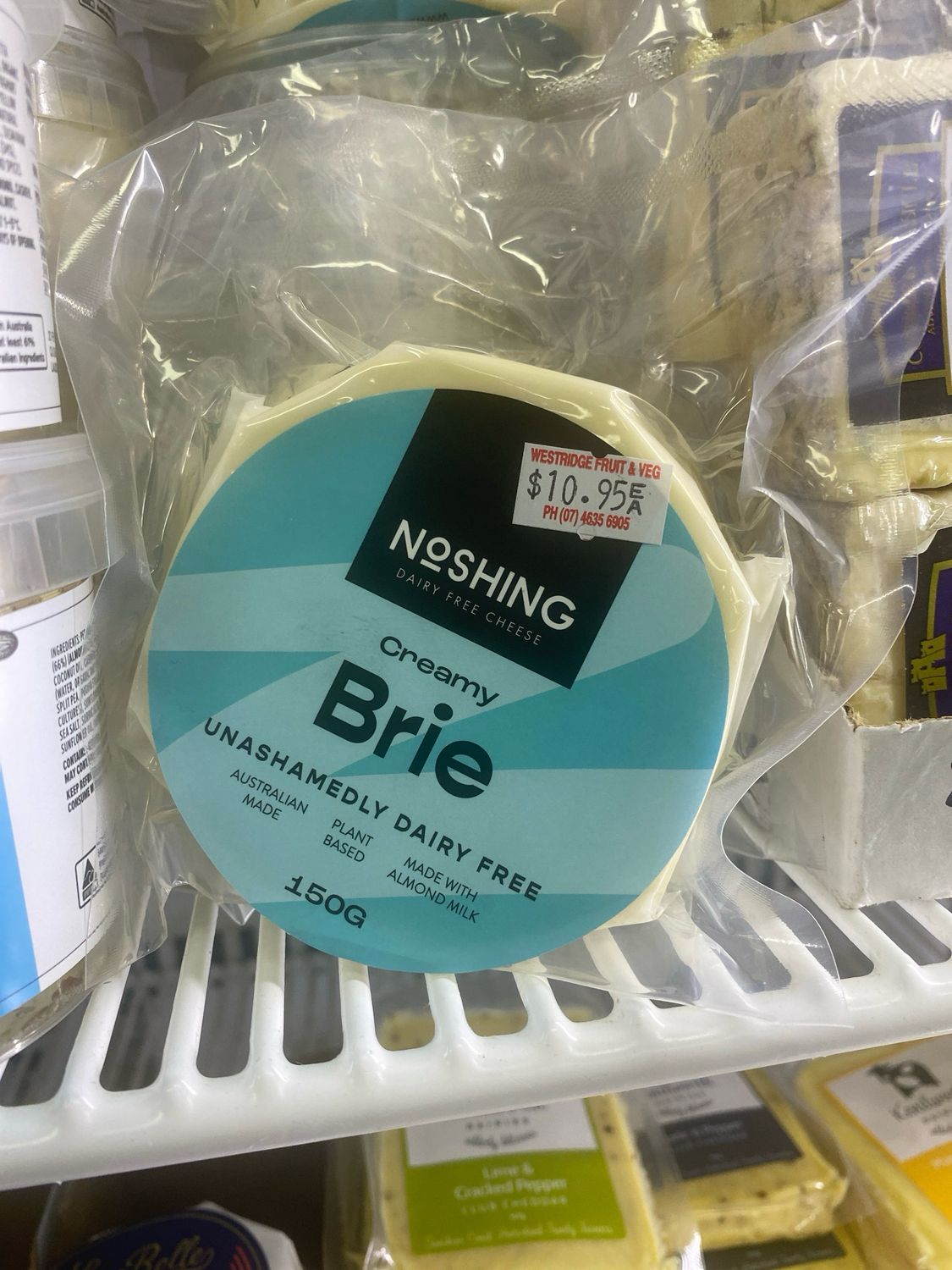 Noshing Creamy Brie