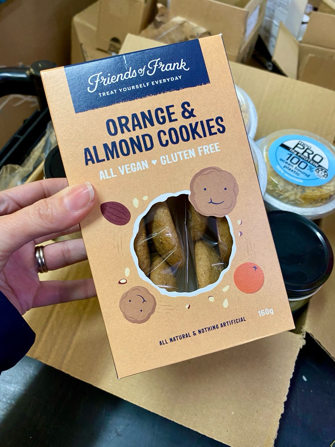 Friends Of Frank Orange &amp; Almond Cookies