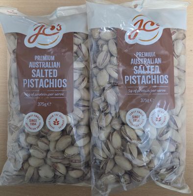 JC's Salted Pistachios 375gm