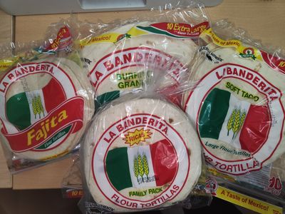 La Banderita Tortillas (Gluten Free options available)