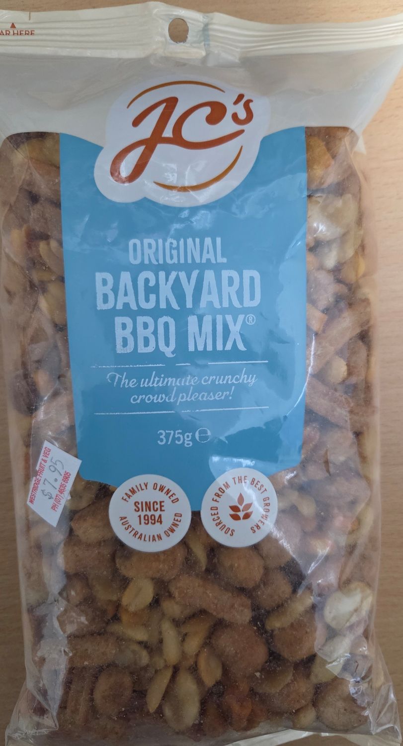 JC's Backyard BBQ Mix 375gm