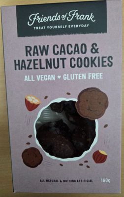 Friends Of Frank Raw Cacao &amp; Hazelnut Cookies
