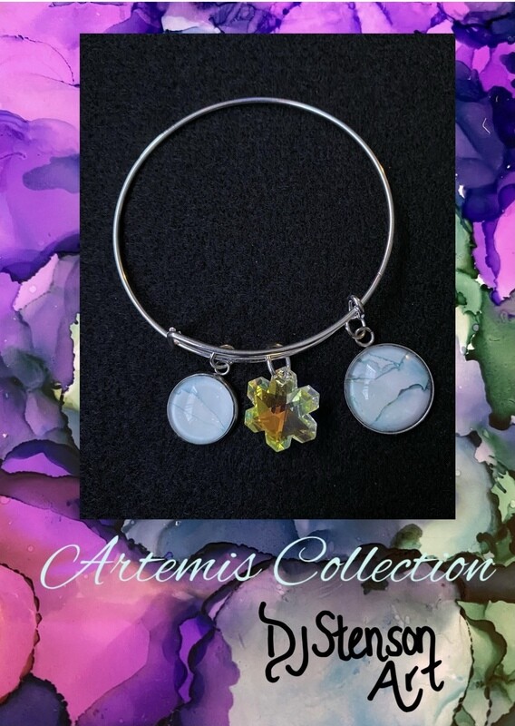 Artemis Collection Bracelet with Three Charms