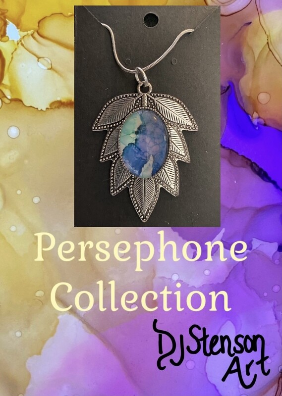 Persephone Collection Leaf Pendant