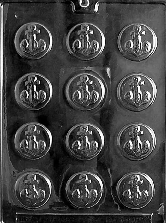 Anchor Circles Chocolate Mold