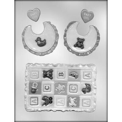 Baby Quilt Chocolate Mold