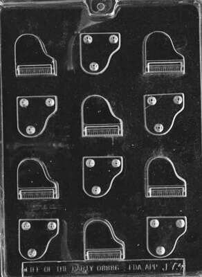 Piano Chocolate Mold