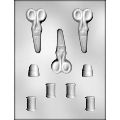 Scissors and Yarn Chocolate Mold