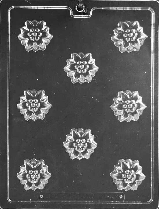Poinsettia Truffle Mold