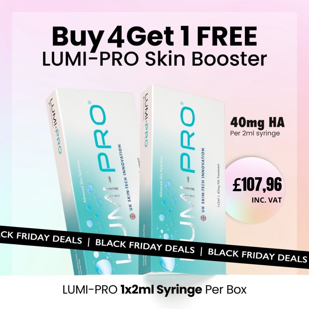 LUMI-PRO Skin Booster – Single pack – 1 x 2ml – buy 4 get 1 free