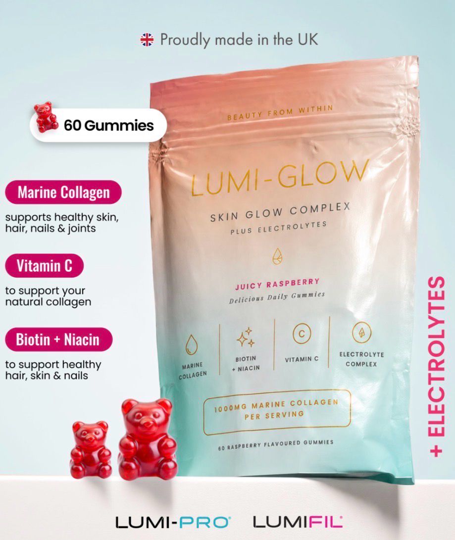 LUMI-GLOW Marine Collagen Gummies – 60 Pack 