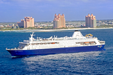 Two night Bahamas Cruise for two from West Palm Beach to Nassau, & Paradise Island, Bahamas.