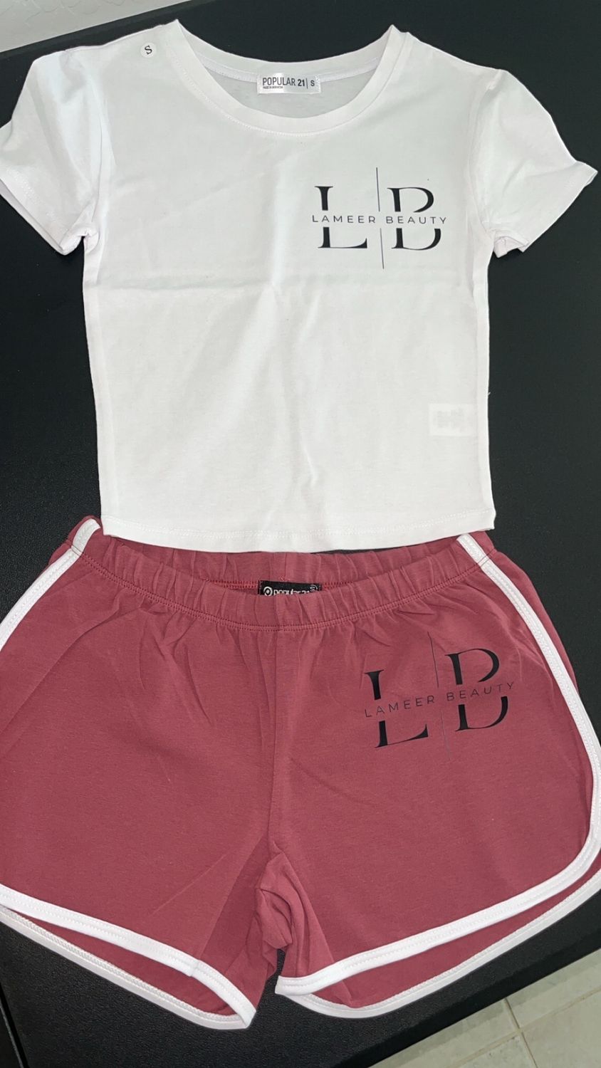 Cheerleader short set