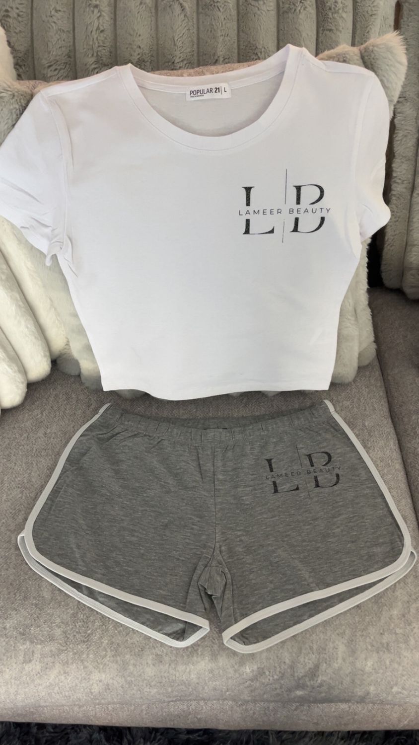 Cheerleader short set