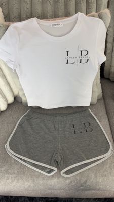 Cheerleader short set