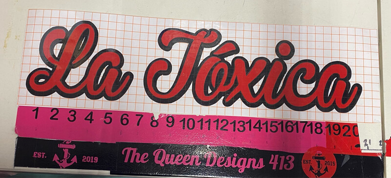 Sticker La Toxica