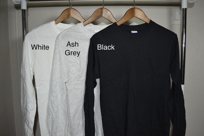 In Stock Custom Long Sleeve Shirt (Unisex XL)