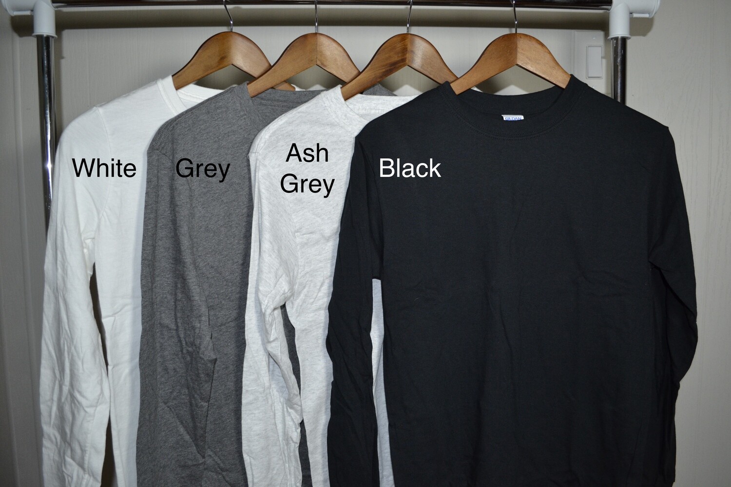 In Stock Custom Long Sleeve Shirt (Unisex M)