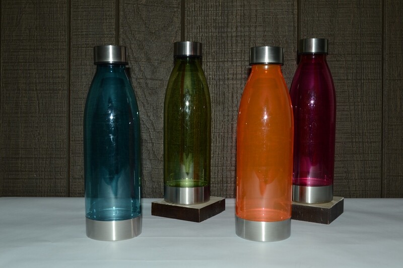 In Stock Custom Reusable Water Bottle (Plastic)