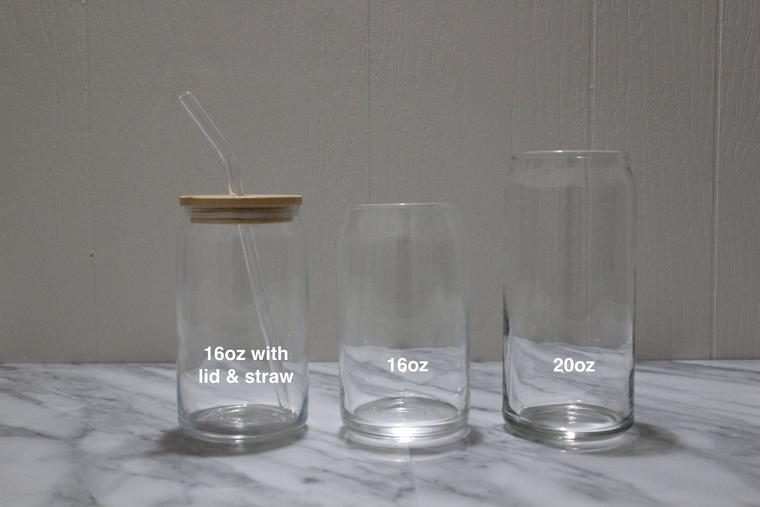 In Stock Custom Beer Can Glasses
