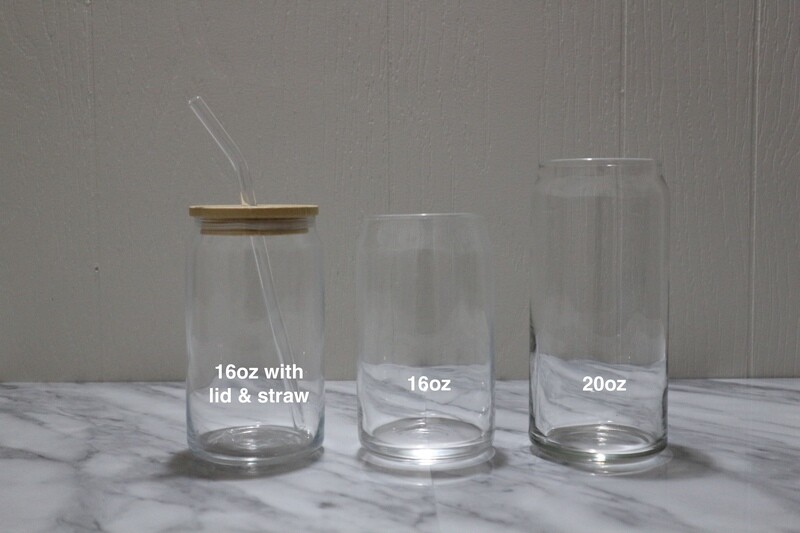 In Stock Custom Beer Can Glasses
