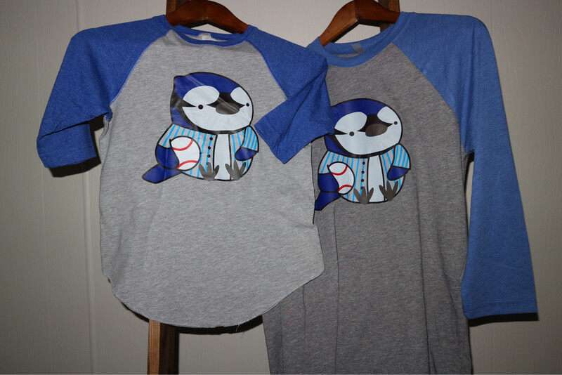 Blue Jay 3/4 Sleeve Shirt