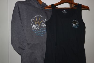 Life is Better at the Lake Hoodie/Tank Top