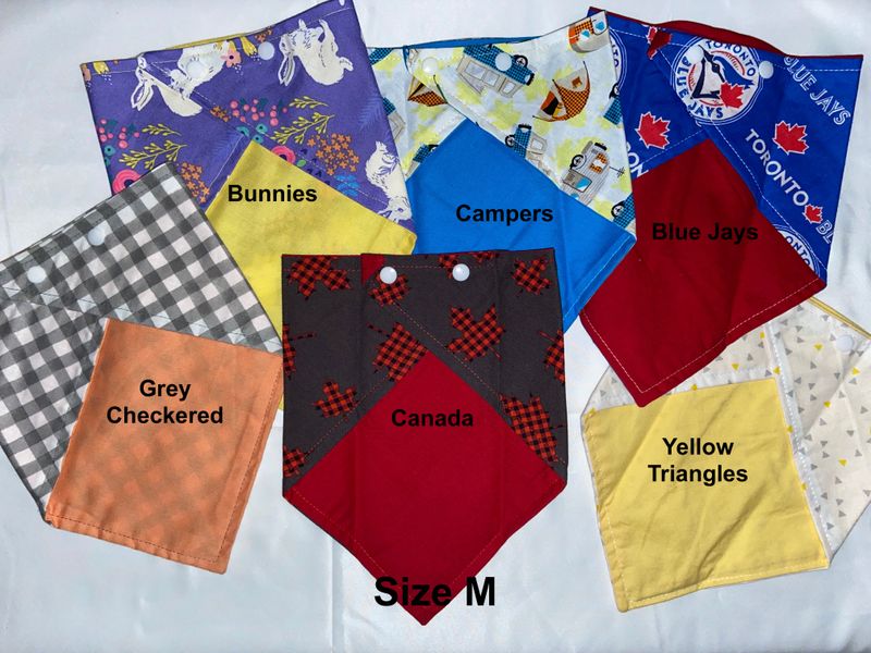 Pet Bandanas (Size M)