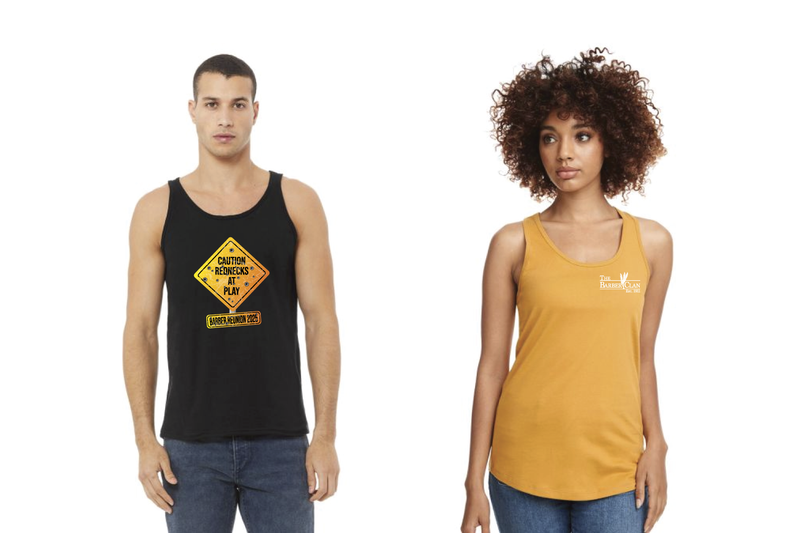 Barber Clan Tank Tops (Unisex, Ladies)