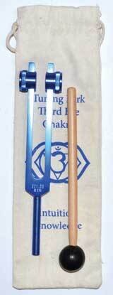 8 1/2&quot; Third Eye (dark Blue) Tuning Fork